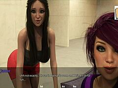 性感的熟女Jasmines在自制3D视频中微笑迷人